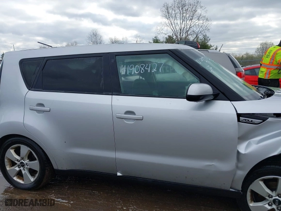 2019 Kia Soul with VIN KNDJN2A26K7020815, listed as a IAAI auction lot 41908427 with 96,922 mi miles. Bid and sale history available at carsss.com. Image 12.
