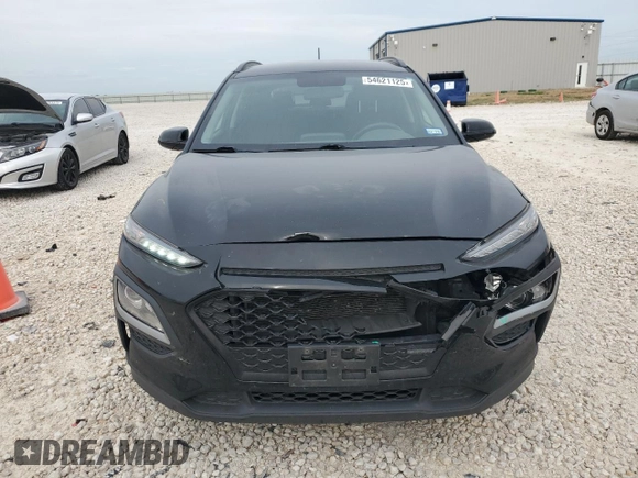 2018 Hyundai Kona SEL with VIN KM8K22AA5JU105130, listed as a Copart auction lot 54621125 with 81,625 mi miles and Salvage Title. Bid and sale history available at DreamBid. Image 5.