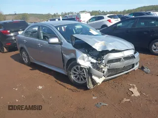 2012 Mitsubishi Lancer ES with VIN JA32U2FU0CU032137, listed as a IAAI auction lot 41435033 with 177,811 mi miles. Bid and sale history available at carsss.com. Image 1.