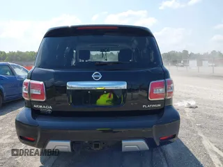 2018 Nissan Armada Platinum with VIN JN8AY2NE5J9731473, listed as a IAAI auction lot 42441530 with 94,033 mi miles and . Bid and sale history available at DreamBid. Image 16.