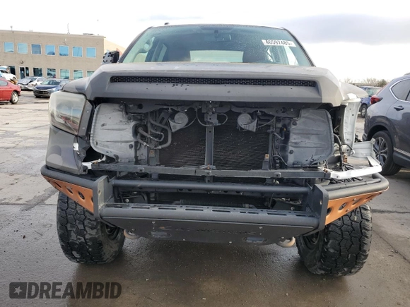 2016 Toyota Tundra 4WD Truck Platinum with VIN 5TFAW5F19GX537967, listed as a Copart auction lot 46597485 with 50,466 mi miles and Salvage Title. Bid and sale history available at carsss.com. Image 5.