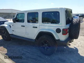 2020 Jeep Wrangler Unlimited Sahara with VIN 1C4HJXEN4LW330867, listed as a IAAI auction lot 41790709 with 63,151 mi miles. Bid and sale history available at carsss.com. Image 3.