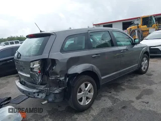 2013 Dodge Journey SE with VIN 3C4PDCAB6DT529949, listed as a IAAI auction lot 42609006 with 38,202 mi miles and . Bid and sale history available at DreamBid. Image 4.