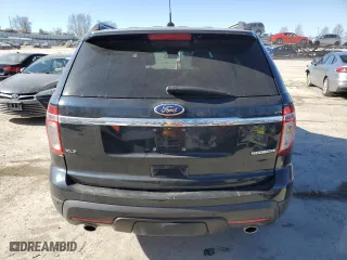 2015 Ford Explorer XLT with VIN 1FM5K7D84FGA64613, listed as a Copart auction lot 47082645 with 83,937 mi miles and Clean Title. Bid and sale history available at carsss.com. Image 6.