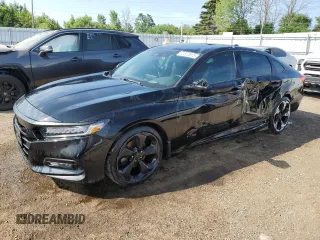 2019 Honda Accord Touring with VIN 1HGCV1F99KA805603, listed as a Copart auction lot 62812815 with 147,570 mi miles and Clean title. Bid and sale history available at DreamBid. Image 1.