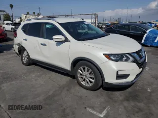 2017 Nissan Rogue SV with VIN KNMAT2MT7HP514507, listed as a Copart auction lot 51180695 with 97,025 mi miles and Salvage Title. Bid and sale history available at carsss.com. Image 4.