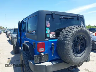 2016 Jeep Wrangler Unlimited Sport with VIN 1C4BJWDG2GL296485, listed as a IAAI auction lot 42177026 with 113,971 mi miles and . Bid and sale history available at DreamBid. Image 3.