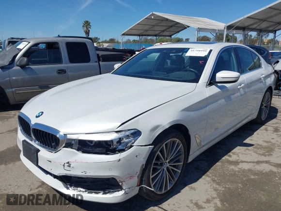 2020 BMW 5 Series 530i with VIN WBAJR3C02LWW79260, listed as a IAAI auction lot 41798999 with 91,180 mi miles and . Bid and sale history available at DreamBid. Image 18.