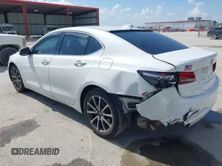 2017 Acura TLX with VIN 19UUB1F34HA010640, listed as a IAAI auction lot 42569091 with 98,310 mi miles and . Bid and sale history available at DreamBid. Image 3.