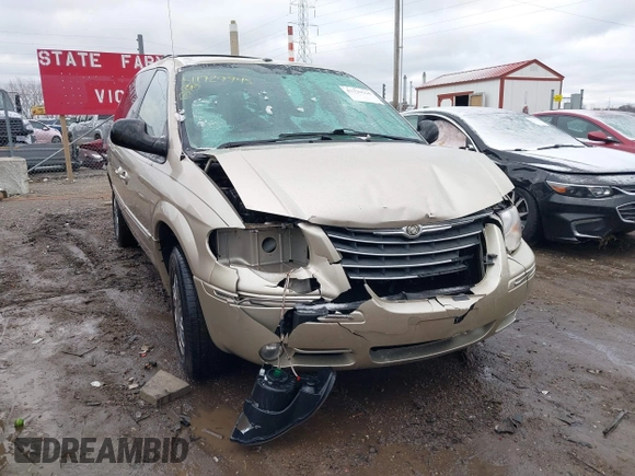 2007 Chrysler Town & Country Limited with VIN 2A8GP64L87R314831, listed as a IAAI auction lot 41729945 with 64,813 mi miles and . Bid and sale history available at DreamBid. Image 1.