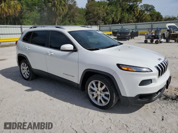 2017 Jeep Cherokee Limited with VIN 1C4PJLDB4HW533342, listed as a Copart auction lot 42945455 with 201,019 mi miles and Clean Title. Bid and sale history available at carsss.com. Image 4.