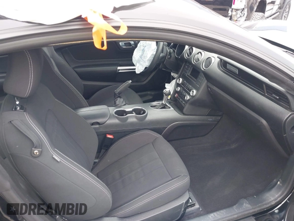 2022 Ford Mustang EcoBoost with VIN 1FA6P8THXN5145312, listed as a IAAI auction lot 42075186 with 28,233 mi miles and . Bid and sale history available at DreamBid. Image 5.