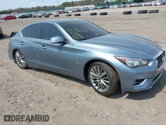 2019 Infiniti Q50 Luxe с VIN JN1EV7AR3KM591159, выставлен на аукционе IAAI как лот 42034855 с пробегом 72 680 миль миль и . История ставок и продаж доступна на DreamBid. Изображение 1.