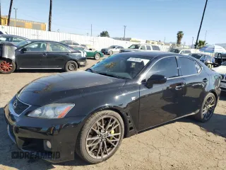 2010 Lexus IS F F with VIN JTHBP5C29A5007272, listed as a Copart auction lot 45178325 with 159,899 mi miles and Salvage Title. Bid and sale history available at DreamBid. Image 1.