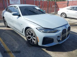 2023 BMW 4 Series 430i z VIN WBA63AV02PFP43800, wystawiony jako IAAI lot #41692418 z przebiegiem 46 189 mil mil oraz . Historia ofert i sprzedaży dostępna na DreamBid. Obrazek 1.