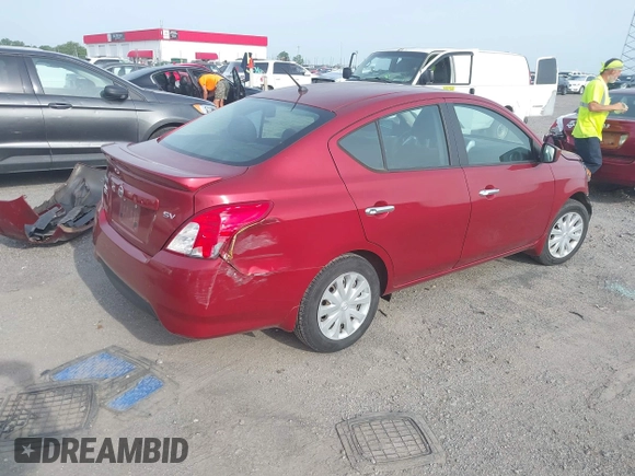 2016 Nissan Versa S Plus with VIN 3N1CN7AP6GL908794, listed as a IAAI auction lot 42077111 with 38,238 mi miles and . Bid and sale history available at DreamBid. Image 4.