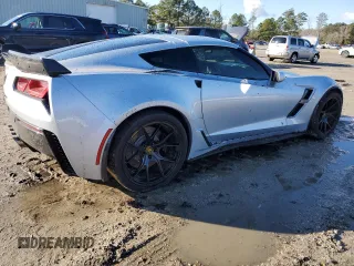 2017 Chevrolet Corvette Grand Sport 2LT with VIN 1G1YY2D73H5106495, listed as a Copart auction lot 43695095 with 50,133 mi miles and Salvage Title. Bid and sale history available at carsss.com. Image 3.