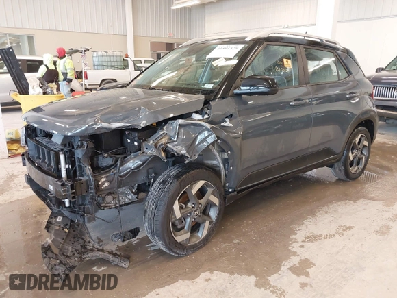 2024 Hyundai Venue Limited with VIN KMHRC8A31RU282690, listed as a IAAI auction lot 41591529 with 20,870 mi miles and . Bid and sale history available at DreamBid. Image 2.