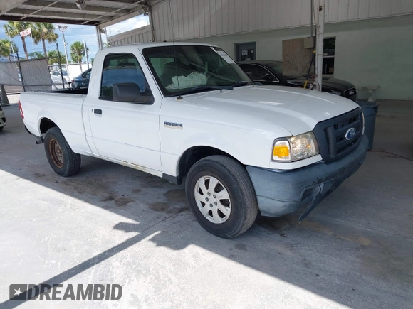 2006 Ford Ranger XL with VIN 1FTYR10DX6PA42046, listed as a IAAI auction lot 42515716 with 86,342 mi miles and . Bid and sale history available at DreamBid. Image 1.