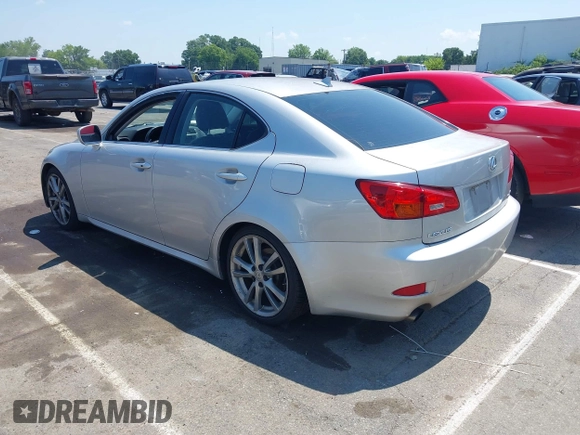 2008 Lexus IS 250 with VIN JTHBK262682066851, listed as a IAAI auction lot 42683470 with 273,600 mi miles and . Bid and sale history available at DreamBid. Image 3.