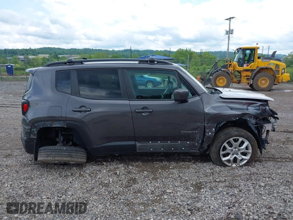2018 Jeep Renegade Latitude with VIN ZACCJBBB7JPH75637, listed as a IAAI auction lot 42321879 with 106,747 mi miles and . Bid and sale history available at DreamBid. Image 14.