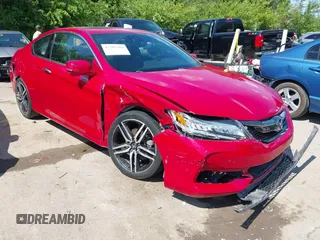 2016 Honda Accord Touring with VIN 1HGCT2B09GA007208, listed as a IAAI auction lot 42707286 with 84,541 mi miles and . Bid and sale history available at DreamBid. Image 1.
