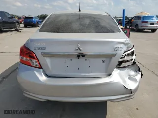 2019 Mitsubishi Mirage G4 ES with VIN ML32F3FJ0KHF16622, listed as a Copart auction lot 61160784 with 115,490 mi miles and Salvage Title. Bid and sale history available at carsss.com. Image 6.
