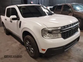 2022 Ford Maverick XL with VIN 3FTTW8E32NRA79563, listed as a IAAI auction lot 41412289 with 43,839 mi miles. Bid and sale history available at carsss.com. Image 1.