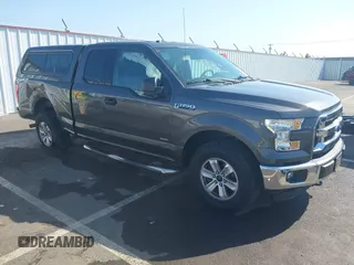 2015 Ford F-150 XLT with VIN 1FTEX1EP3FKD82454, listed as a IAAI auction lot 42171548 with 123,781 mi miles and . Bid and sale history available at DreamBid. Image 1.