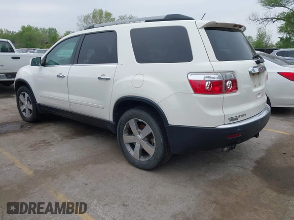 2012 GMC Acadia SLT1 with VIN 1GKKRRED2CJ411255, listed as a IAAI auction lot 42080056 with 203,201 mi miles. Bid and sale history available at carsss.com. Image 3.