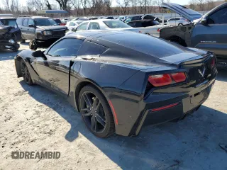 2018 Chevrolet Corvette 1LT with VIN 1G1YB2D72J5101599, listed as a Copart auction lot 46104905 with 22,524 mi miles and Salvage Title. Bid and sale history available at carsss.com. Image 2.