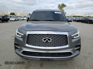 2020 Infiniti QX80 Luxe z VIN JN8AZ2NF9L9701773, wystawiony jako Copart lot #53162755 z przebiegiem 80 188 mil mil oraz Szkoda całkowita • Salvage title. Historia ofert i sprzedaży dostępna na DreamBid. Obrazek 5.