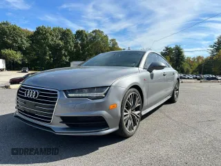 2017 Audi A7 Premium Plus with VIN WAUW2AFC7HN046433, listed as a Copart auction lot 73980664 with 47,298 mi miles and Clean Title. Bid and sale history available at carsss.com. Image 1.