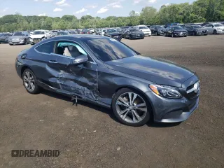 2017 Mercedes-Benz C 300 with VIN WDDWJ4KB1HF365363, listed as a Copart auction lot 61899515 with 54,801 mi miles and Salvage title. Bid and sale history available at DreamBid. Image 4.