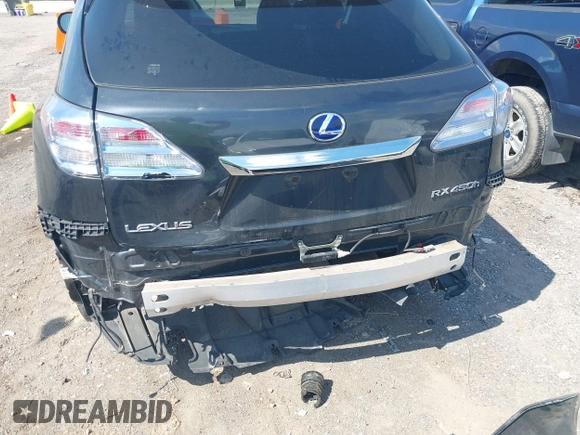 2010 Lexus RX 450h with VIN JTJBC1BA2A2003920, listed as a IAAI auction lot 42127344 with 147,015 mi miles and . Bid and sale history available at DreamBid. Image 6.