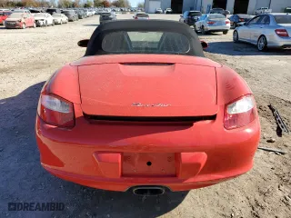 2008 Porsche Boxster with VIN WP0CA29878U712024, listed as a Copart auction lot 83330964 with 50,166 mi miles and Salvage Title. Bid and sale history available at carsss.com. Image 6.