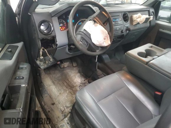 2016 Ford Super Duty F-250 SRW XLT with VIN 1FT7X2B68GEC49053, listed as a Copart auction lot 46883475 with 258,358 mi miles and Salvage Title. Bid and sale history available at carsss.com. Image 8.