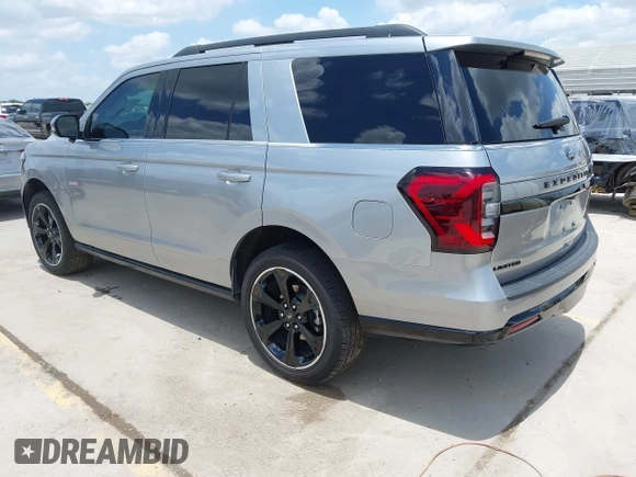 2023 Ford Expedition Limited with VIN 1FMJU1K87PEA60836, listed as a IAAI auction lot 42425331 with 7,741 mi miles and . Bid and sale history available at DreamBid. Image 3.