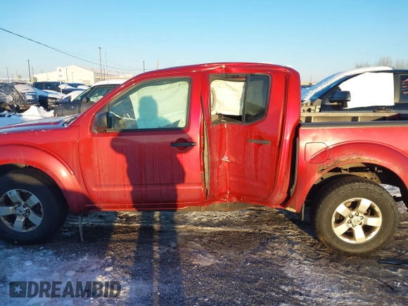 2013 Nissan Frontier SV with VIN 1N6AD0EV9DN733487, listed as a IAAI auction lot 41401856 with 185,528 mi miles and . Bid and sale history available at DreamBid. Image 6.
