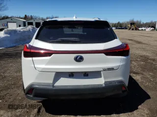 2021 Lexus UX 250h with VIN JTHP9JBH6M2039598, listed as a Copart auction lot 53758085 with 66,383 mi miles and Salvage title. Bid and sale history available at DreamBid. Image 6.