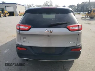 2017 Jeep Cherokee Limited with VIN 1C4PJMDB8HW512340, listed as a Copart auction lot 49823865 with 130,386 mi miles and Salvage Title. Bid and sale history available at carsss.com. Image 6.