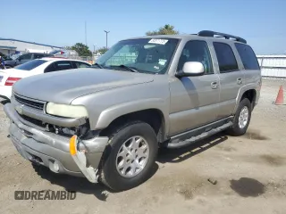 2003 Chevrolet Tahoe Z71 with VIN 1GNEK13T43R242096, listed as a Copart auction lot 50371775 with 0 mi miles and Salvage Title. Bid and sale history available at carsss.com. Image 1.