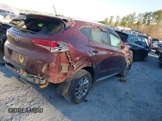 2017 Hyundai Tucson SE with VIN KM8J3CA4XHU500746, listed as a IAAI auction lot 41687679 with 69,826 mi miles. Bid and sale history available at carsss.com. Image 4.