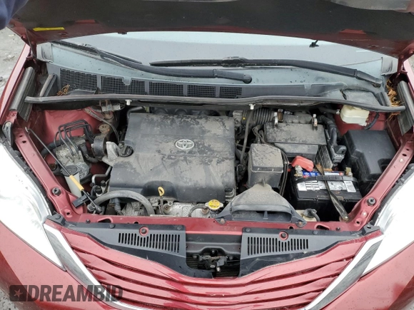 2015 Toyota Sienna LE AAS with VIN 5TDKK3DC5FS553953, listed as a Copart auction lot 47983395 with 64,830 mi miles and Salvage Title. Bid and sale history available at DreamBid. Image 12.