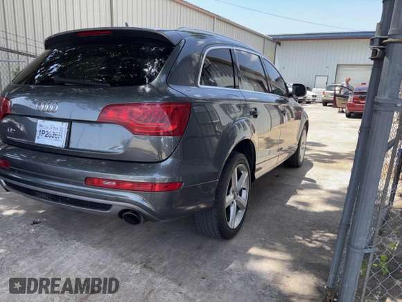 2012 Audi Q7 S line z VIN WA1DGAFE4CD006753, wystawiony jako IAAI lot #42770060 z przebiegiem 144 392 mil mil oraz . Historia ofert i sprzedaży dostępna na DreamBid. Obrazek 4.