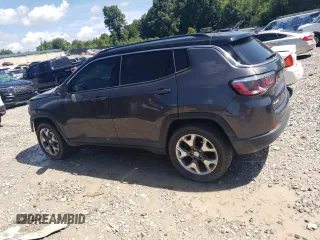 2018 Jeep Compass Limited z VIN 3C4NJDCBXJT222038, wystawiony jako Copart lot #64373335 z przebiegiem 121 822 mil mil oraz Szkoda całkowita • Salvage title. Historia ofert i sprzedaży dostępna na DreamBid. Obrazek 2.