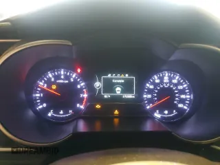 2015 Kia Optima SX Turbo with VIN 5XXGR4A6XFG443245, listed as a Copart auction lot 50758995 with 171,535 mi miles and Salvage Title. Bid and sale history available at carsss.com. Image 9.