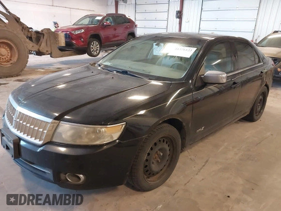 2008 Lincoln MKZ with VIN 3LNHM28T78R639677, listed as a IAAI auction lot 41376122 with 160,591 mi miles. Bid and sale history available at carsss.com. Image 2.