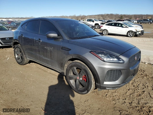 2020 Jaguar E-PACE Checkered Flag Edition with VIN SADF12FXXL1Z78726, listed as a Copart auction lot 52882025 with 83,108 mi miles and Salvage Title. Bid and sale history available at carsss.com. Image 4.