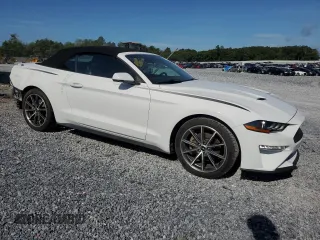 2019 Ford Mustang EcoBoost z VIN 1FATP8UH4K5159932, wystawiony jako Copart lot #61197205 z przebiegiem 72 249 mil mil oraz Szkoda całkowita • Salvage title. Historia ofert i sprzedaży dostępna na DreamBid. Obrazek 4.